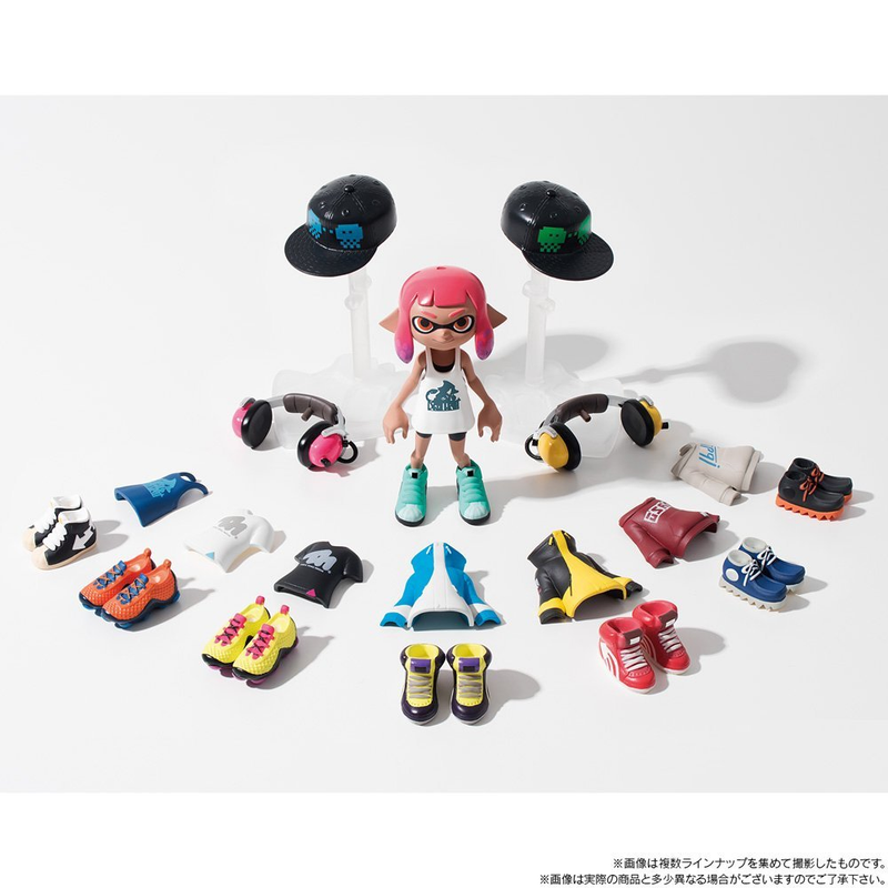 Illustration for article titled Wait, There Are Splatoon Dress-Up Figures?